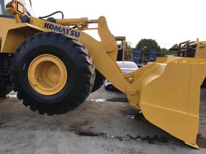 Haute qualité utilisé KOMATSU WA470 chargeuse sur pneus 7 tonnes charge nominale 5.20m capacité de godet composants de base moteur moteur pompe de boîte de vitesses - Product Image 6