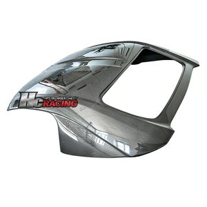ชุดแต่งหลังคาแข็งคาร์บอนไฟเบอร์แบบเงา สำหรับ S2000 ปี 2000-2003 สีดำคาร์บอน ผลิตด้วยวิธี Vacuum Molding ลายทวิล 3x3 - Product Image 3