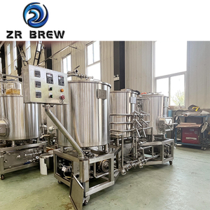 100L nhà sử dụng thép không gỉ bia thủ công thiết bị sản xuất bia Nhà Máy Giá 3-tàu brewhouse mashing hệ thống cho nhà máy bia - Product Image 6