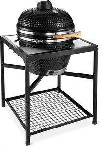Fabricant SEB Kamado - <span class=keywords><strong>Barbecue</strong></span> hybride au charbon de bois de 18 pouces - <span class=keywords><strong>Barbecue</strong></span> en céramique classique avec îlots - Product Image 2