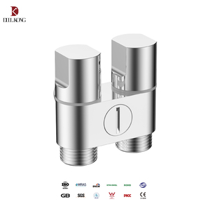 Premium Double Control Angle Valve G1/2 Bathroom Toilet <strong>Bidet</strong> <strong>Sprayers</strong> Valve with Brass Cartridge - Product Image 1