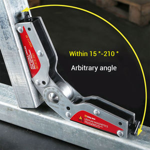 प्रमाणित समायोज्य चुंबकीय वेल्डिंग उपकरण कोण स्केल 35 °/90 °/180 ° संरेखण प्रत्यक्ष कारखाना बिक्री - Product Image 3