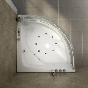 Bañera de Hidromasaje Inteligente LED Acrílica para Adultos, Diseño Moderno, Bañera de Burbujas para Niños - Product Image 3