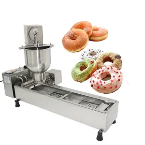 Полностью автоматическая мини-машина для приготовления пончиков, машина для производства дрожжей, фритюрницы, пончиков