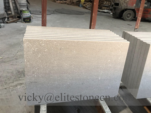 Dalles de sol extérieures décoratives en marbre gris Cendrillon, finition polie et roulée, pour pavage aléatoire - Product Image 3