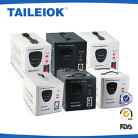 AVR 10KVA 110v/220v avec écran d'affichage LED Type de relais automatique Régulateur de tension AC tension d'entrée 90-260V