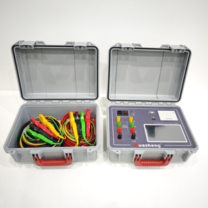 Medidor de Relación de Transformación de Transformadores Eléctricos, Instrumento de Prueba de Relación de Transformación Portátil TTR - Product Image 1