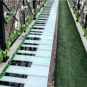 Équipement de scène Plancher Piano Pied Induction Numérique Brique Lumières de Scène Patio Notes de Musique Couleur Lampe Souterraine - Product Image 6