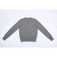 Cárdigan de Mujer de Manga Larga con Cuello Redondo, Tejido con Lana Merino 100% Extra Fina, Personalizado OEM, Antiarrugas, Ligero, para Otoño
