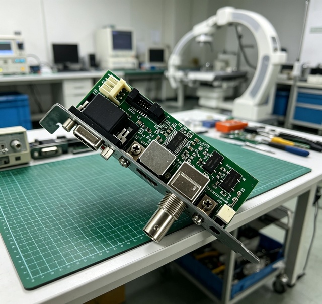 GE IPC1000 Video Converter Board PN 5488768 for GE OEC 7900