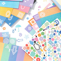 Livre d'autocollants tendance SIMNO Dreamy Aesthetic, autocollants kawaii aux couleurs pastel pour le bricolage, le journaling et la personnalisation