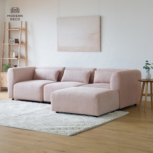 <span class=keywords><strong>Soggiorno</strong></span> personalizzato moderno divano modulare personalizzabile divano sezionale in velluto a coste per piccoli spazi mobili Premium Comfort - Product Image 4
