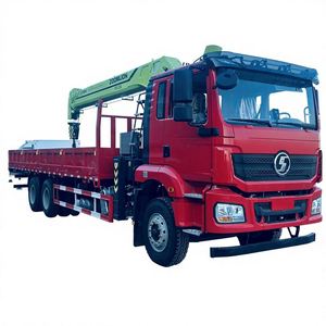 Camion-grue lourd Shacman 6*4 Zoomlion 12 tonnes à flèche télescopique pour le transport de matériaux de construction et miniers - Product Image 1