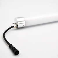 Lampu LED Pixel Tube Nirkabel D40 DMX512 144leds Dua Sisi RGBW DC24V Tahan Air IP65 Pencahayaan Panggung untuk Pesta & Hiburan