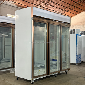 Réfrigérateur vitrine vertical pour boissons de qualité supérieure COLDSTAR, congélateur, refroidisseur, 1800L, 3 portes - Product Image 5