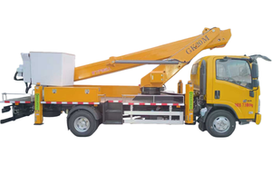 20-метровая телескопическая подъемная платформа для строительных работ на заводе - Product Image 3