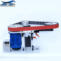 Petite meuleuse à banc motorisée JUHUA, moteur 2,2 kW, machine à meuler et à polir à courroie pour métal, acier inoxydable, bijoux, bois, faible coût