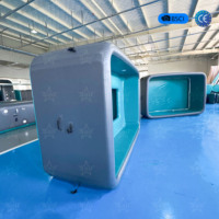 Piscine gonflable de qualité commerciale robuste, piscine hors sol amovible pour les fêtes dans la cour