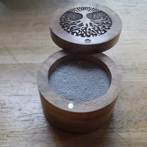 Petites urnes pour cendres d'animaux de compagnie, <span class=keywords><strong>arbre</strong></span> de vie, urne miniature <span class=keywords><strong>en</strong></span> <span class=keywords><strong>bois</strong></span> biodégradable, article commémoratif funéraire - Product Image 3