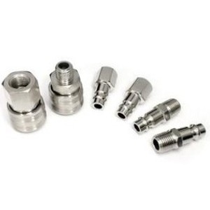 Pneumatic Quick Coupling 6 Mm 1 4 Inch Brass Body For Air Compressors And Tools - Product Image 5