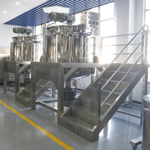 5-25l phòng thí nghiệm nhỏ chân không nhũ hóa máy trộn thuốc mỡ tự động Hàn thủy lực dán ép Máy trộn - Product Image 5