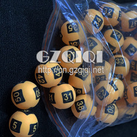 Balles de ping-pong pour jeux de loterie et balles de loto