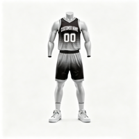 Tenue de basketball personnalisée, respirante, sans manches, séchage rapide, polyester, impression numérique, vente en gros, qualité supérieure, OEM, haute qualité