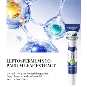 Crema Antibacteriana Íntima Kormesic de Marca Privada 20g para Mujeres y Hombres, Alivio del Picor, Gel Orgánico Natural para la Salud Femenina - Product Image 4
