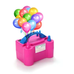 Bomba de ar elétrica portátil 73005a, inflador de balões para festas, balões