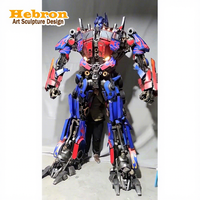 Costume LED de robot Optimus Prime pour Halloween, 2,7 m de haut, mascotte pour adultes, performance, danse