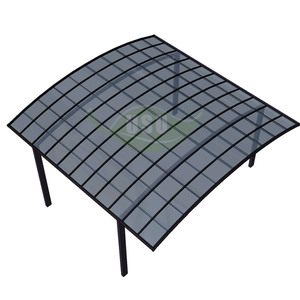 USU personnalisé polycarbonate aluminium abris <span class=keywords><strong>de</strong></span> <span class=keywords><strong>jardin</strong></span> auvents <span class=keywords><strong>de</strong></span> balcon <span class=keywords><strong>abri</strong></span> d'auto - Product Image 2