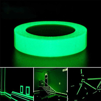 Bande antidérapante lumineuse unie couleur unie 80/100 Grit pour sécurité et traction, 1 mètre, pour bateaux marins et sorties souterraines