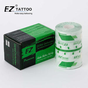 Vente en gros EZ 10cm * 10M Matte Premium <span class=keywords><strong>Derm</strong></span> Defender Japon Matériel Tatouage Adhésif Bouclier Étanche Après-Soin Guérison Wrap Film - Product Image 1