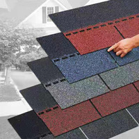 Industrial Design Style 3-Tab Günstige laminierte Asphalt Dachs chind eln für Pool House Roofing Sheet