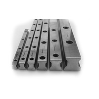 Supports de rail de guidage linéaire robustes pour ascenseur, ronds, 50 mm