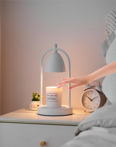 Lámpara Calentadora de Velas de Metal Retro Negra y Dorada - Calentador de Velas Decorativo para Decoración de Sala de Estar - Product Image 6