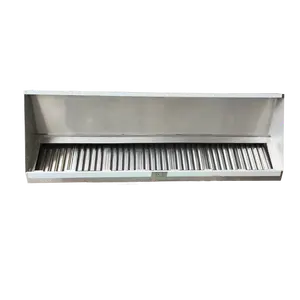 <span class=keywords><strong>OEM</strong></span> Xiangyingホテル排気レンジフードSSフィルター付き業務用キッチンベント304ステンレス鋼素材金属製造 - Product Image 1