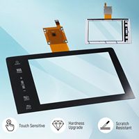 Écran tactile capacitif en verre de 7 pouces, modèle 39101-TGG-A01-M1 pour autoradio de navigation LCD Civic 10e génération 2016-2020