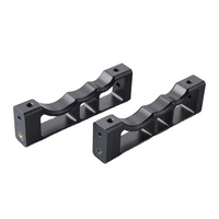 Service d'usinage OEM à bas prix, fabrication sur mesure de porte-clés, tournage et fraisage de pièces en aluminium pour cadre métallique en acier inoxydable