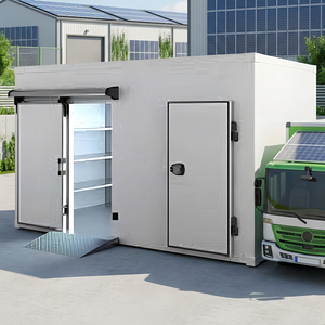 Conteneur Réfrigéré Mobile Automatique à Énergie Solaire pour Camion, Solution Écologique de Chaîne du Froid à Température Stable pour Produits Frais - Product Image 1