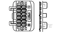 (Connecteurs de composants électroniques) Accessoires pour équipements électriques 1473410-1 - Product Image 3