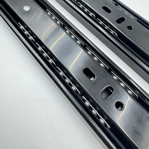 Đồ Nội Thất Kính Thiên Văn Kênh Đường Sắt Nhà Bếp 3-Gấp Đầy Đủ Mở Rộng Ngăn Chạy Bóng Mang Ngăn Kéo Trượt - Product Image 3