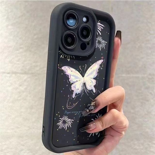 New Cool Fashion butterfly Graphic Phone case Back Cover Shockproof Phone case for IPhone 17 16 15 14 13 12 11 Pro Max Plus