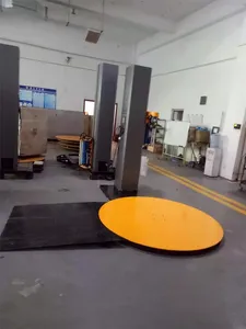Piccola bobina rullo avvolgitrice linea di imballaggio Robot Pallet involucro