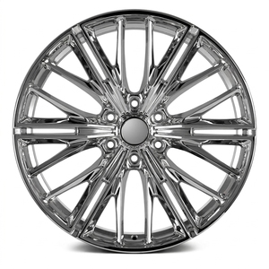 Jantes forgées triple chrome multi-rayons de 20-22 pouces, performance optimisée, pour Camaro ZL1 RS SS <span class=keywords><strong>Corvette</strong></span> C7/C6, CTS-V, ATS-V - Product Image 3
