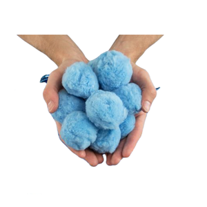 Bolas de filtro de piscina reutilizables ecológicas, limpiador de medios de poliéster no tóxico - Product Image 3