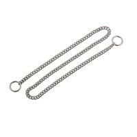 Collier de dressage pour chien en cuivre massif à maillons courts, qualité supérieure, classique, pour promenade, concours canin, vente en gros, toutes saisons