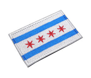 ขายส่งผ้าปักป้ายยุทธวิธี Blue Lives Matter โหมดสัตว์ร้ายบนป้ายศีรษะพร้อมที่ยึดห่วงตะขอ - Product Image 5