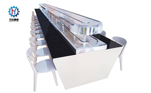Venda quente Chain <span class=keywords><strong>Conveyor</strong></span> Fácil de instalar <span class=keywords><strong>Sushi</strong></span> Transfer <span class=keywords><strong>Conveyor</strong></span> System Adequado para Restaurante - Product Image 3