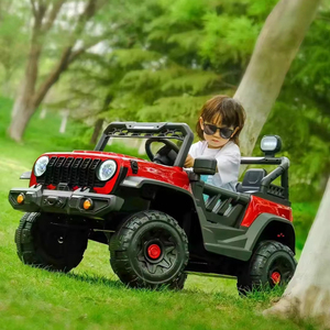 Voiture électrique pour enfants unisexe 12 volts, voiture de sport à roulettes <span class=keywords><strong>4x4</strong></span>, voiture jouet en plastique à batterie <span class=keywords><strong>avec</strong></span> télécommande <span class=keywords><strong>parentale</strong></span> - Product Image 4